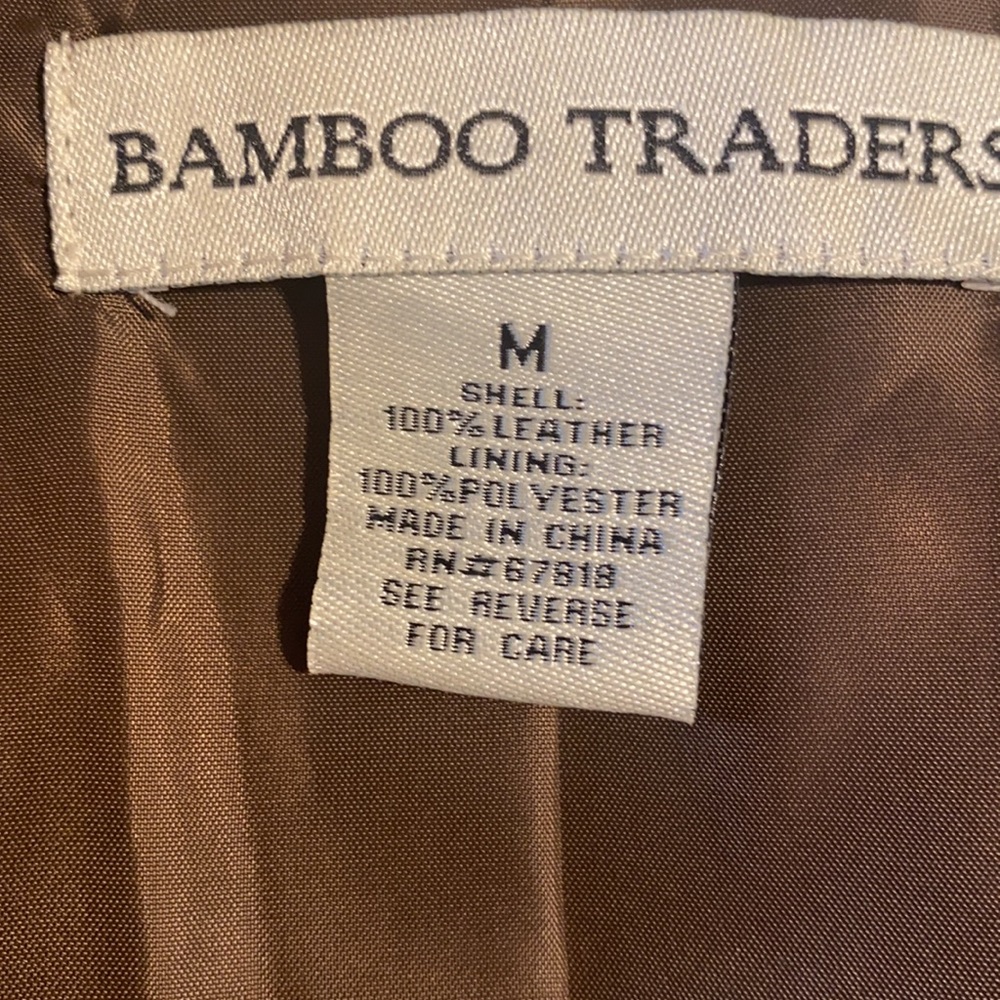 Bamboo Trader Suede Jacket. Size Medium. - image 6